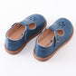 Blue vintage appleseed mary jane shoes