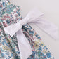 Vintage meadow print bow bloomer set
