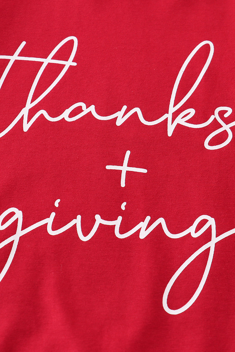 Maroon thanksgiving sweatshirt