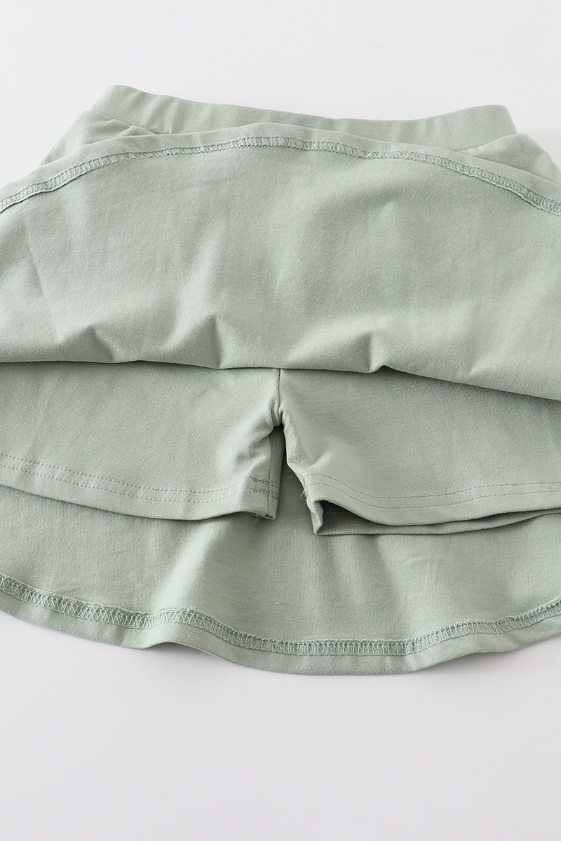 Sage basic skort