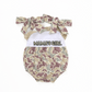 Camouflage print MAMA'GIRL baby bubble