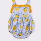 Yellow lemon strap girl bubble