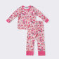 Magenta western girl pajamas set