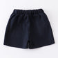 Premium navy pocket boy shorts