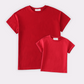 Premium Maroon basic T-shirt Kids and adult