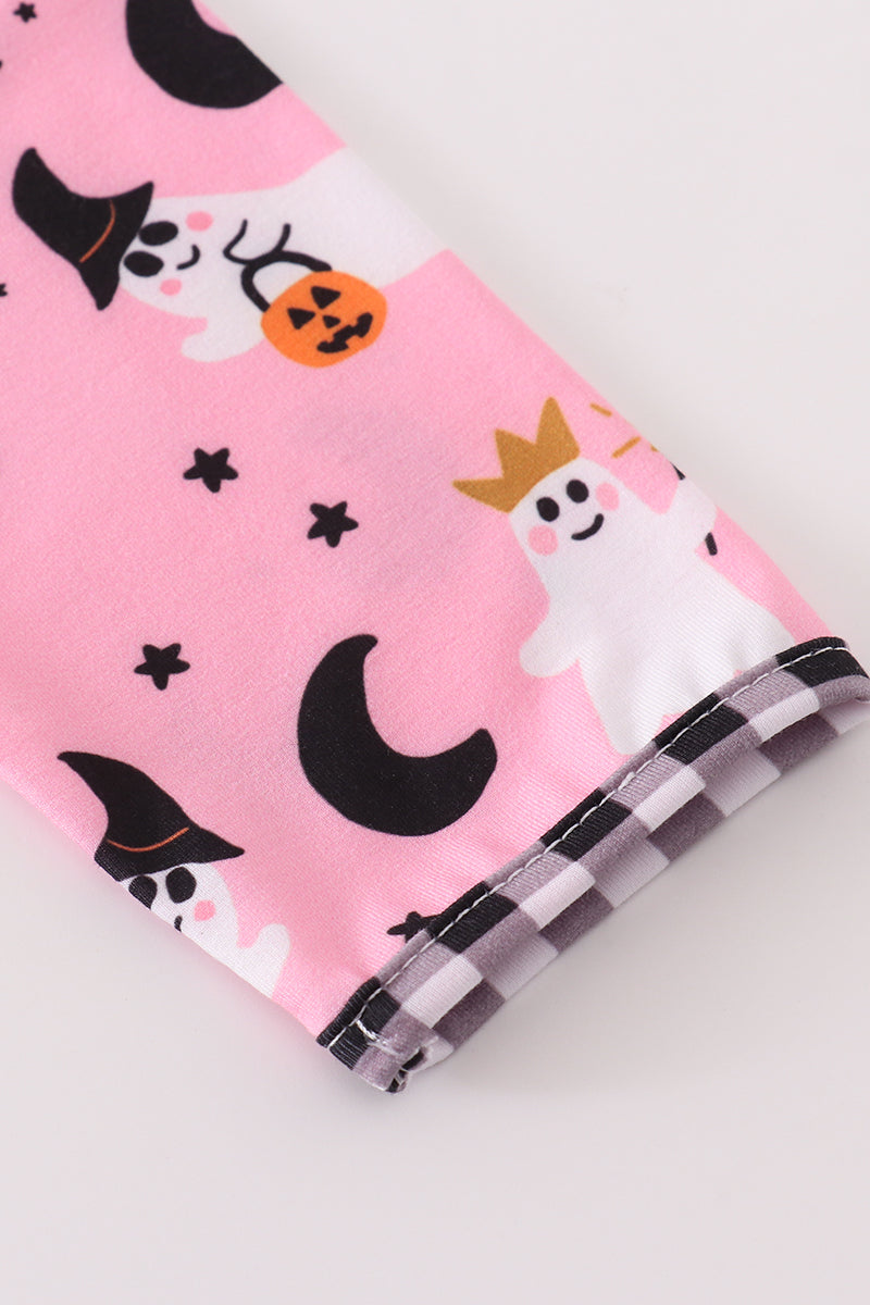 Pink halloween ghost dress