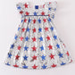 Patriotic star sequins dress