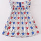 Patriotic star sequins dress