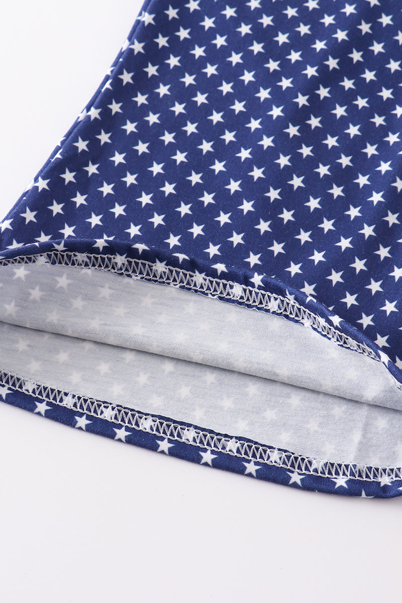 Patriotic star girl pants