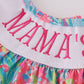 Neon reef MAMA'S embroidery dress