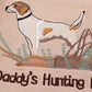 Daddy's hunting buddy embroidery boy top