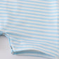 Blue stripe tractor embroidery boy jonjon