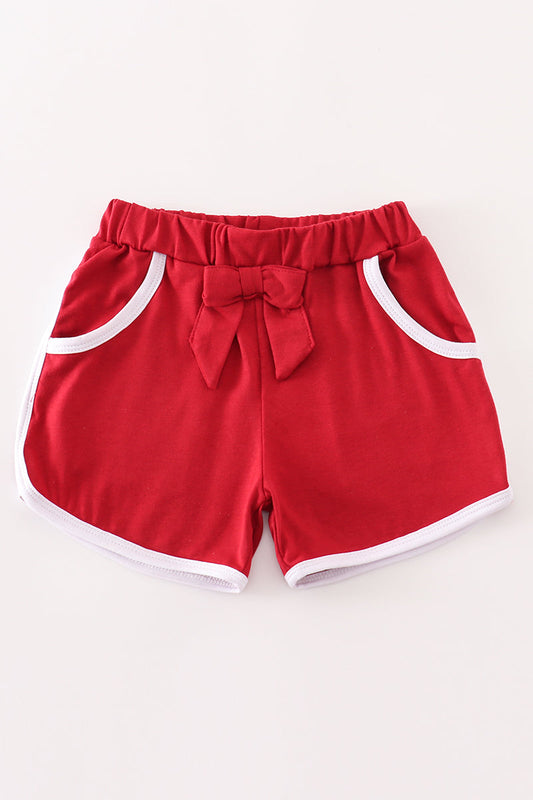 Alabama maroon girl shorts