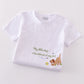 Green puppy embroidery boy set