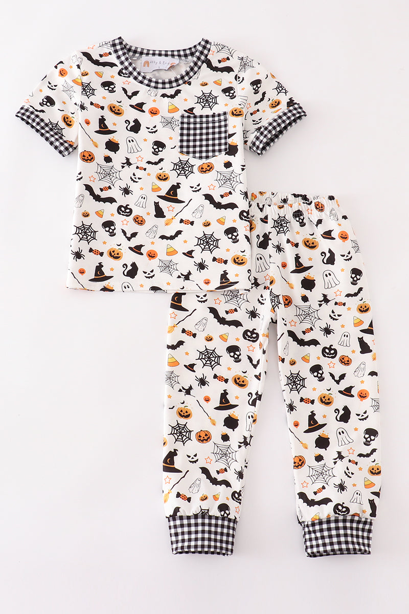 Halloween boy pajama set