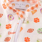 Clemson football baby boy romper