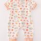 Clemson football baby boy romper