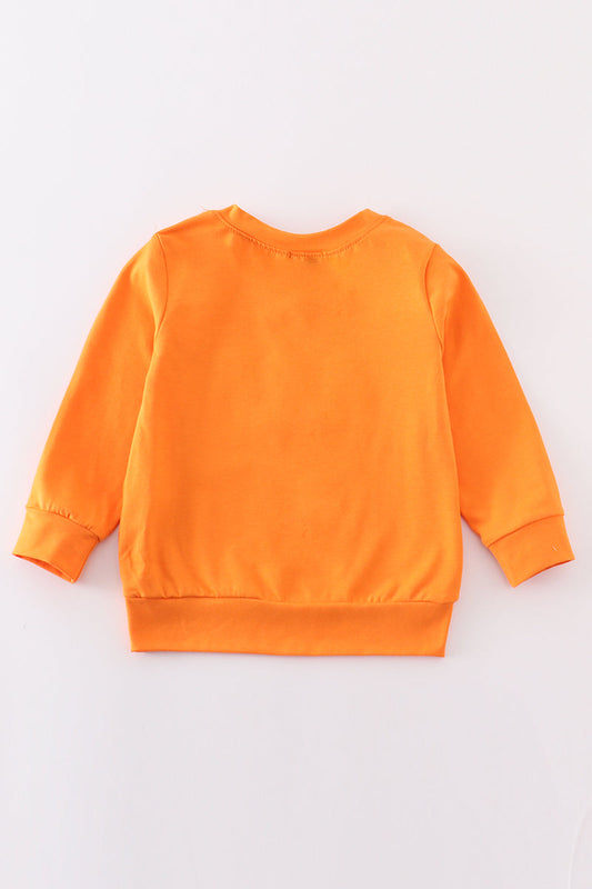 Orange go vols embroidery boy top