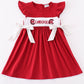 [MISSPELL Gamecocks] Gamecocks embroidery girl dress