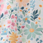 Spring blossom print dress