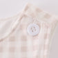 Brown western embroidery smocked jonjon