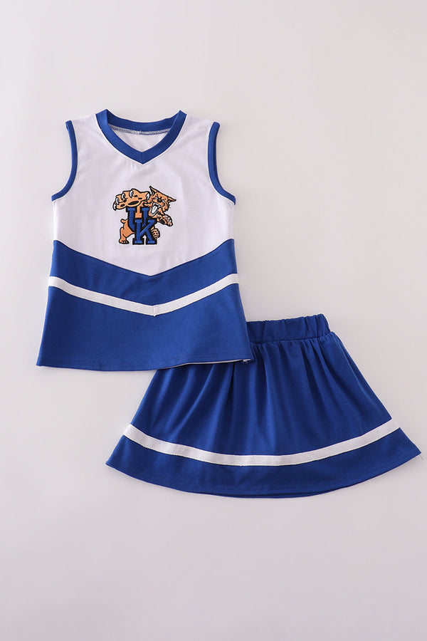Kentucky embroidery skorts set