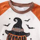 Halloween pumpkin boy top